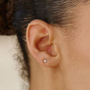 Sidonie Zircon Stud Earrings