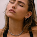 Mirella Minimalist Drop Earrings, view 16