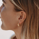 Mirella Minimalist Drop Earrings, view 13
