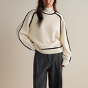 Angeline Knitted Turtleneck Sweater