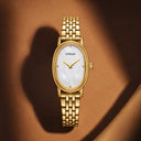 Fiona Vintage Mother-of-Pearl Gold Watch for Women, view 13