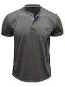Bicheno Men's Premium Round Neck Pocket T-Shirt, view 18