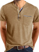 Bicheno Men's Premium Round Neck Pocket T-Shirt, view 2