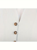 Broome Men's Mandarin Collar Cotton Linen Long Sleeve Shirt, view 24