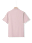 Coolangatta Men's High Collar V-Cut Short Sleeve Shirt, view 21