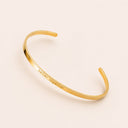 Clarissa Slim Minimal Bangle Bracelet, view 2