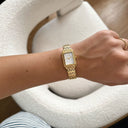 Freya Gold Mother-of-Pearl Dial Watch for Women, view 12