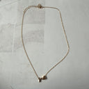 Heart Initial Necklace A to Z, Dainty Gold Letter Necklace for Women