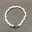 A-Z Pearl Beaded Bracelet