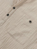 Coolangatta Men's High Collar V-Cut Short Sleeve Shirt, view 12