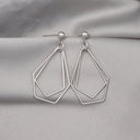 Geometric Earrings for Women, Minimalist Gold Earrings