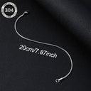 Lionel Men's Thin Snake Chain Bracelet, view 3