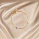 Ivana Birthstone Charm Chain Bracelet, view 13