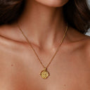 Regina Greek Goddess Charm Necklace, view 3