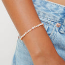 Evelina Pink Freshwater Pearl Bracelet, view 6
