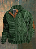 ELRIC | Bedrukte Herentrui met Retro Stijl en Ultiem Draagcomfort