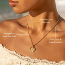 Regina Greek Goddess Charm Necklace, view 12