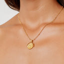 Regina Greek Goddess Charm Necklace, view 2