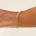 Olympia Woven Statement Bracelet