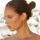 Mirella Minimalist Drop Earrings, view 2