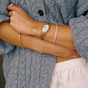 Gianna Zircon Stretch Tennis Bracelet, view 4