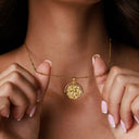 Regina Greek Goddess Charm Necklace, view 7