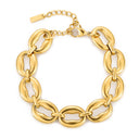 Vanessa Bezel Set White Zircon Bracelet, view 3