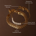 Antonella Mini Freshwater Pearl Bracelet, view 6