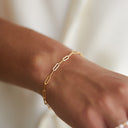 Jessamine Paperclip Chain Bracelet