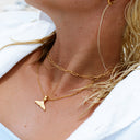 Martha Paperclip Chain Choker Necklace, view 10