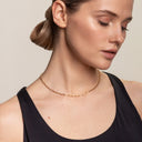 Martha Paperclip Chain Choker Necklace, view 11