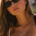 Martha Paperclip Chain Choker Necklace, view 5