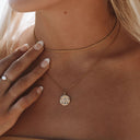 Aster Dainty Rope Chain Necklace, view 12