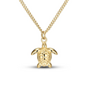 Meadow Sea Turtle Pendant Necklace, view 6