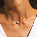 Tamsin Baroque Freshwater Pearl Choker Necklace, view 7