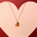 Leonie Heart Charm and Freshwater Pearl Necklace, view 2