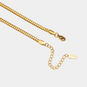 Laurel Slinky Chain Choker Necklace, view 10