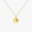 Marlowe Seashell Pendant Necklace with Freshwater Pearl, view 12