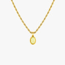 Myla Aventurine Stone Pendant Necklace, view 9