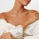 Amalie Red Zircon Tennis Bracelet, view 3