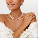 Andrea Chunky Link Chain Bracelet, view 3