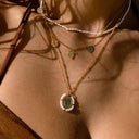Ivy Virgin Mary Pearl Pendant Necklace, view 11