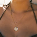 Ivy Virgin Mary Pearl Pendant Necklace, view 10
