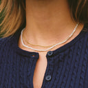 Rosie Green Aventurine Beaded Choker Necklace, view 2