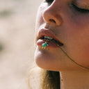 Ariadne Opal Turtle Pendant Necklace, view 2
