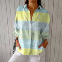 Filippa Pastel Grid Blouse