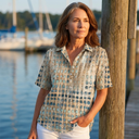 Gemma lightweight relaxed blouse with a soft drape