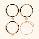 Kai beaded anklet set