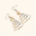 Aspen Christmas tree earrings