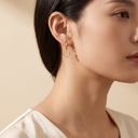 Model wearing Marliva jewellery